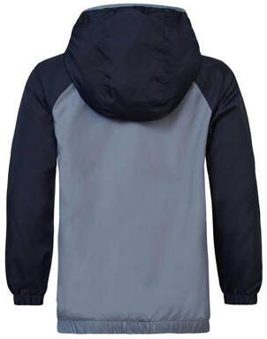 Noppies reversible jas blauw Jongens Polyester Capuchon All over print 104