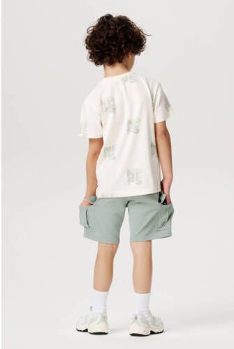 Noppies sweatshort Dranesville groen Korte broek Jongens Katoen Effen 104