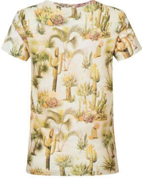 Noppies T-shirt Decherd \ met all over print groen Jongens Katoen Ronde hals 134 - Foto 3