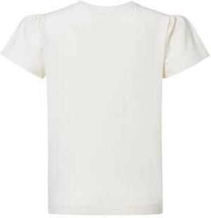 Noppies T-shirt Espy met printopdruk wit Meisjes Katoen Ronde hals Printopdruk 122