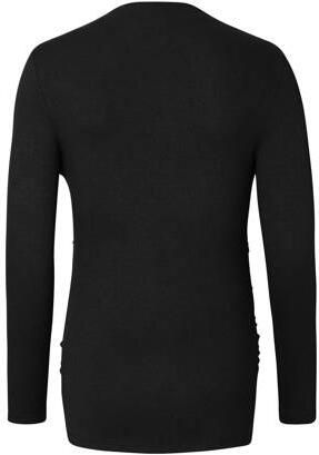 Noppies zwangerschaps- en voedingslongsleeve Rosa zwart Dames Viscose Ronde hals XXL - Foto 4