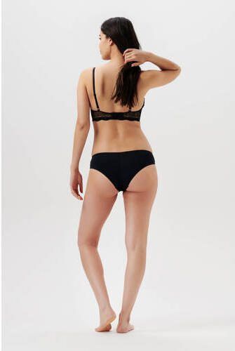 Noppies zwangerschapsbrazilian met kant zwart Dames Polyamide Effen 2XL - Foto 2