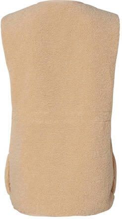 Noppies zwangerschapsgilet Indi beige Dames Teddy V-hals Effen XS