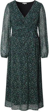Noppies zwangerschapsjurk Foshan van gerecycled polyester groen All over print XXL - Foto 2