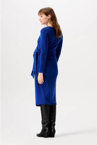 Noppies zwangerschapsjurk Frisco blauw Dames Polyester Ronde hals Effen XXL - Foto 4