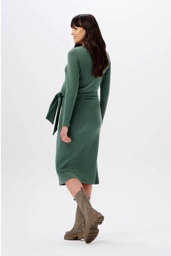 Noppies zwangerschapsjurk Frisco groen Dames Polyester Ronde hals Effen XL - Foto 3
