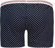 Noppies zwangerschapspyjamashort Merel met stippen donkerblauw wit Dames Katoen 2XL - Foto 4