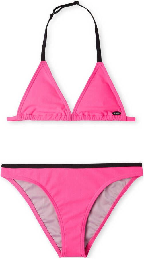 O'Neill triangel bikini Essentials roze Meisjes Polyester Effen 164 - Foto 2