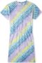 O'Neill tie-dye T-shirtjurk blauw lila geel Meisjes Katoen Ronde hals Tie-dye 152 - Thumbnail 1