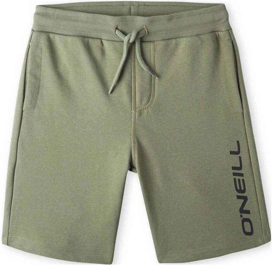 O'Neill sweatshort met biologisch katoen groen Jongens Katoen (biologisch) 152