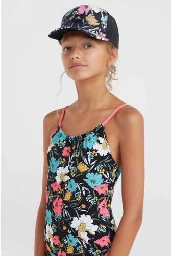 O'Neill badpak Cali zwart multi Meisjes Polyester Bloemen 152 - Foto 2