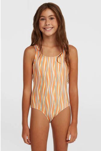 O'Neill badpak Holiday oranje Meisjes Polyamide Streep - Foto 4