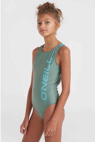 O'Neill badpak Sun & Joy groen Meisjes Polyester Logo 152