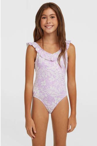 O'Neill badpak Tropics met ruches lila Paars Meisjes Polyamide All over print - Foto 4