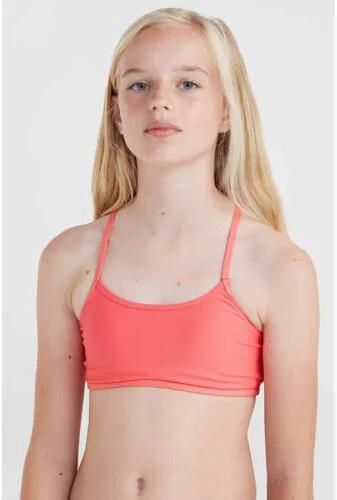O'Neill crop bikini Sportclub Active roze Meisjes Polyester Effen 128