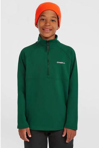 O'Neill fleece sweater donkergroen Outdoor sweater Effen
