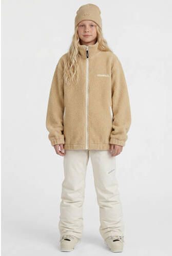 O'Neill fleece teddy outdoor vest met print zand Beige All over print - Foto 2