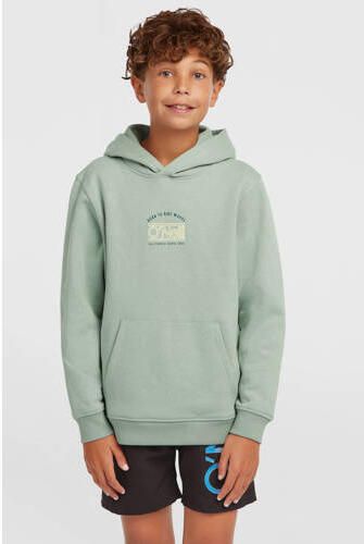 O'Neill hoodie met backprint lichtgroen Sweater Backprint