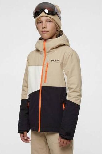 O'Neill ski-jas zand zwart Skijack Beige Polyester Capuchon - Foto 2