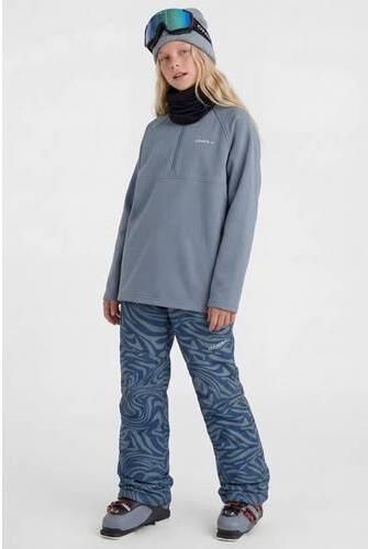 O'Neill skibroek met zebraprint grijsblauw Polyester