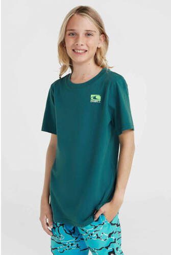 O'Neill T-shirt met backprint groen Jongens Katoen Ronde hals Backprint 104 - Foto 2