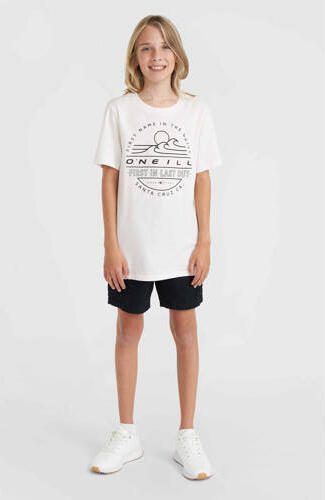 O'Neill T-shirt met printopdruk wit Jongens Katoen Ronde hals Printopdruk 116 - Foto 3