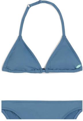 O'Neill triangel bikini Essentials blauw Meisjes Polyamide Effen - Foto 4