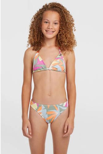 O'Neill triangel bikini Essentials groen multi Meisjes Polyamide Blad - Foto 4