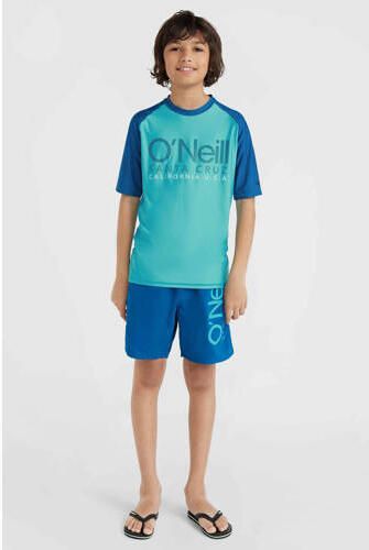 O'Neill UV T-shirt Cali turquoise blauw UV shirt Jongens Polyester Ronde hals 176 - Foto 3