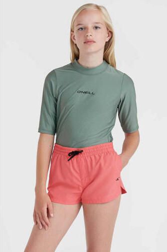 O'Neill UV T-shirt Essentials groen UV shirt Meisjes Polyester Ronde hals 164 - Foto 2