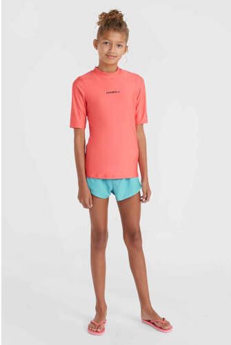 O'Neill UV T-shirt Essentials roze UV shirt Meisjes Polyester Ronde hals 164