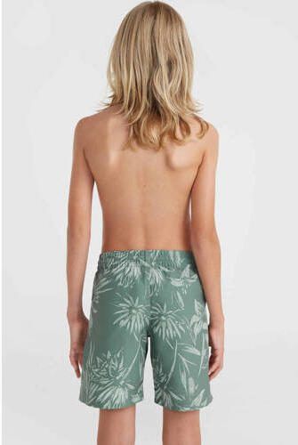 O'Neill zwemshort met logo donkergroen Jongens Polyester Logo 152 - Foto 2