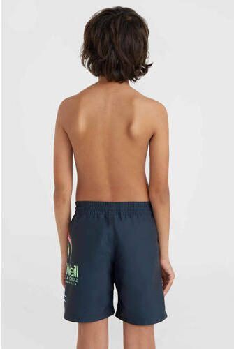 O'Neill zwemshort met printopdruk donkerblauw Jongens Polyester Effen 104 - Foto 2