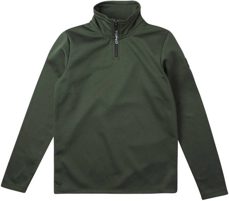 Lacoste M Hobo leren schoudertas met plooien Zwart