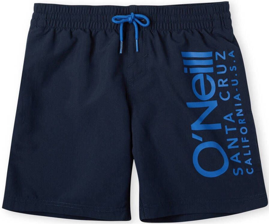 O'Neill zwemshort Cali donkerblauw Jongens Polyester Logo 116