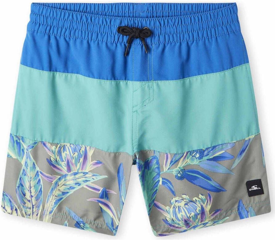 O'Neill zwemshort Cali blauw turquoise Jongens Gerecycled polyester (duurzaam) 104