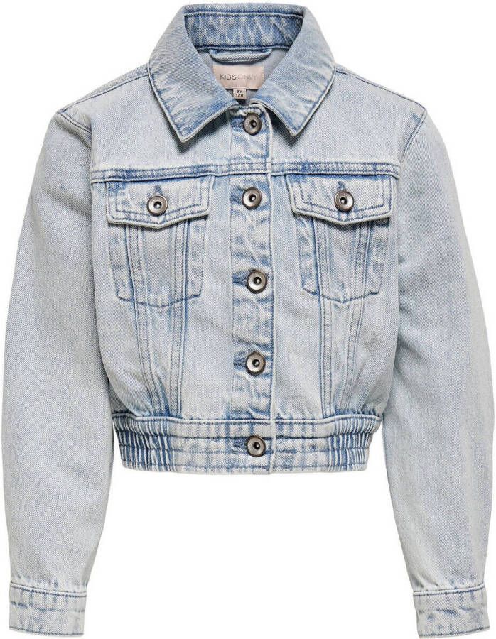 ONLY KIDS GIRL spijkerjas KOGFRIDA light blue denim