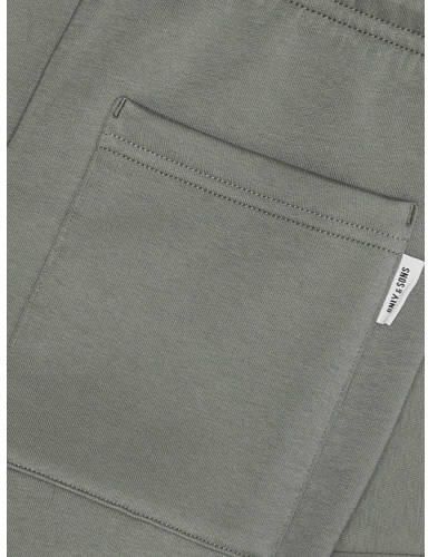 ONLY & SONS JUNIOR joggingbroek grijs Jongens Katoen Effen - Foto 6