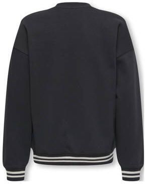 ONLY & SONS JUNIOR sweater zwart Tekst - Foto 3