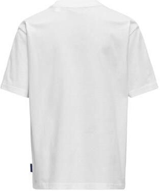 Only & Sons Regular fit T-shirt van puur katoen model 'FRED LIFE' - Foto 6