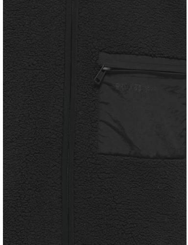 ONLY & SONS JUNIOR teddy bodywarmer zwart Effen - Foto 3