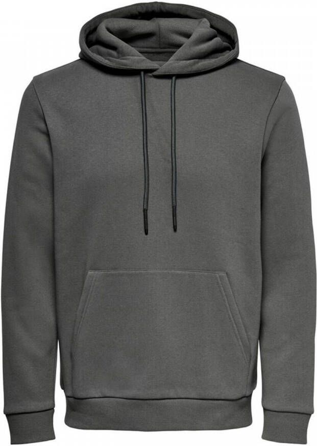 Only & Sons Comfortabele hoodie met verstelbare capuchon Green Heren - Foto 5