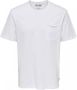 ONLY & SONS regular fit T-shirt ONSROY bright white - Thumbnail 2