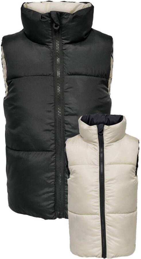 KIDS ONLY Bodywarmer KOGRICKY REV. WAISTCOAT CP OTW met keerfunctie