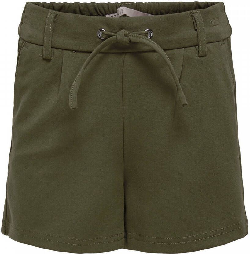 Only Korte broek met stretch model 'Poptrash'