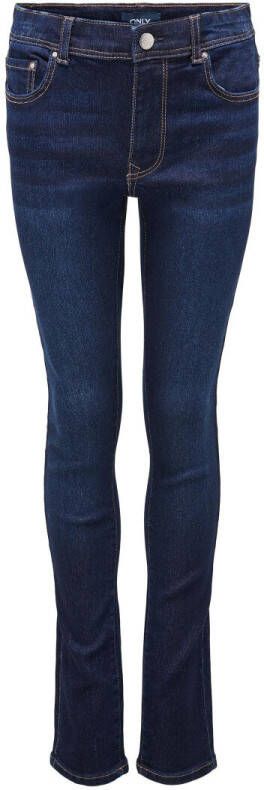 Only KIDS BOY skinny jeans KOBJERRY dark blue denim Blauw Jongens Stretchdenim 176