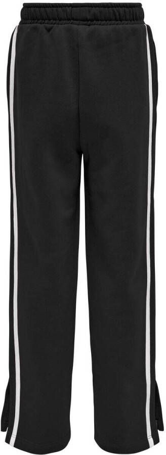 ONLY KIDS GIRL broek KOGSELINA met printopdruk zwart wit