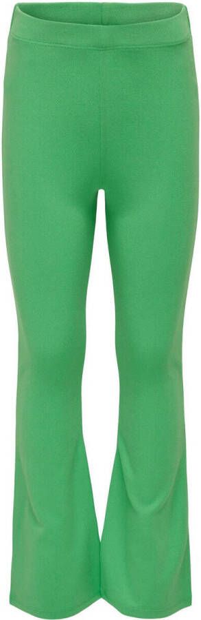 ONLY KIDS GIRL flared broek KOGSANIA groen