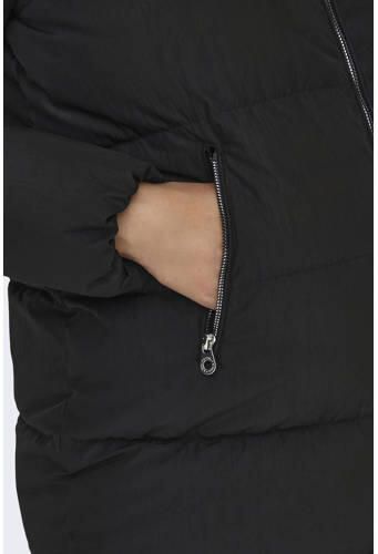 ONLY MATERNITY gewatteerde zwangerschapsjas winter OLMNEWDOLLY zwart Dames Polyester Capuchon XXL - Foto 3