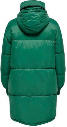 ONLY MATERNITY gewatteerde zwangerschapsjas winter OLMPETRA groen Dames Nylon Capuchon XL - Foto 2